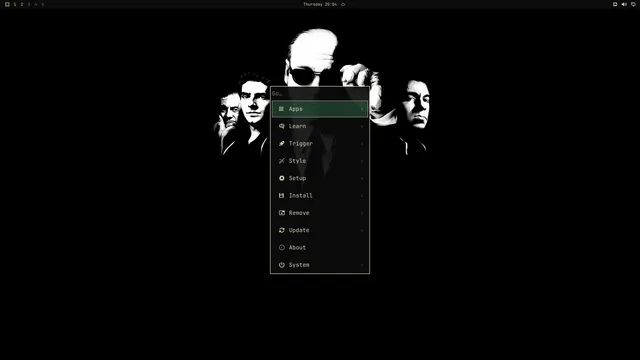 Omarchy menu