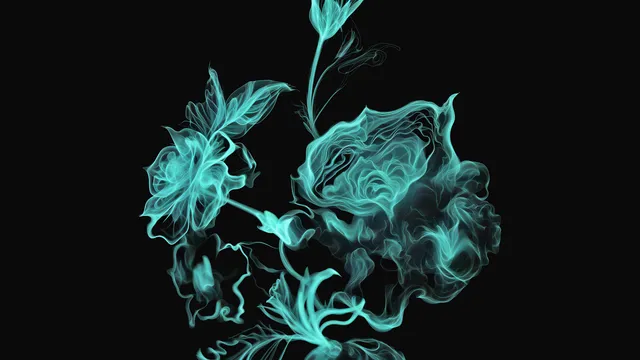 Black Turq wallpaper: BG2