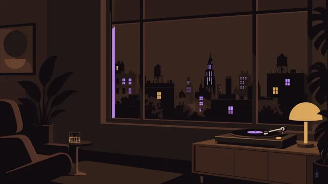 Blacula wallpaper: midnight vinyl