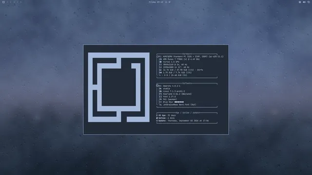 About window