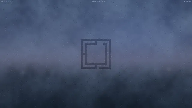 Empty desktop