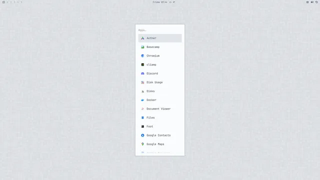 App launcher