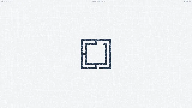 Empty desktop