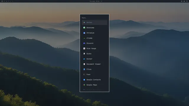 App launcher