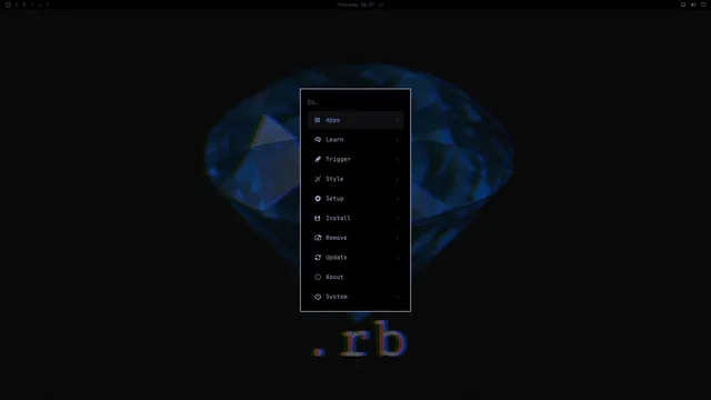 Omarchy menu