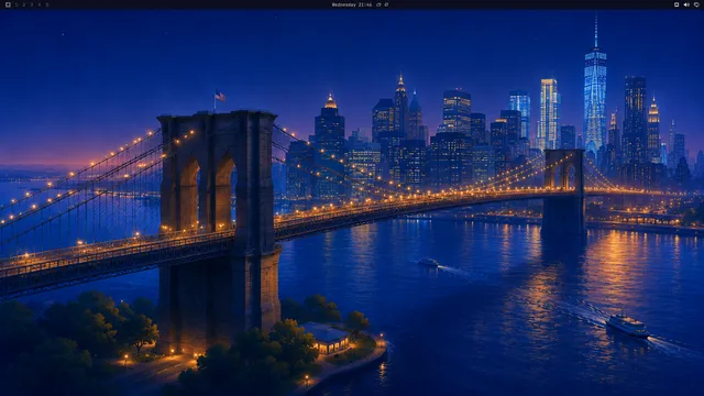 Empty desktop