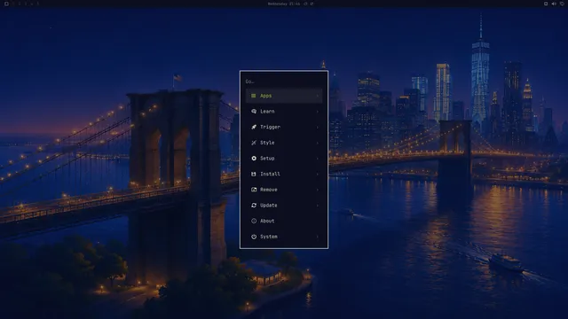 Omarchy menu