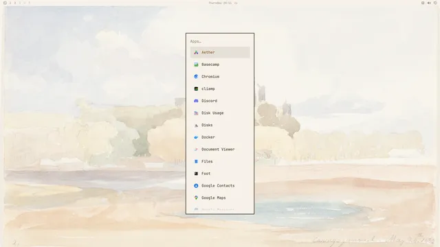 App launcher