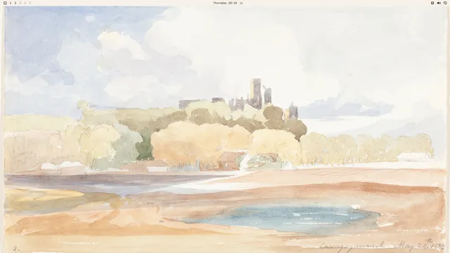 Empty desktop