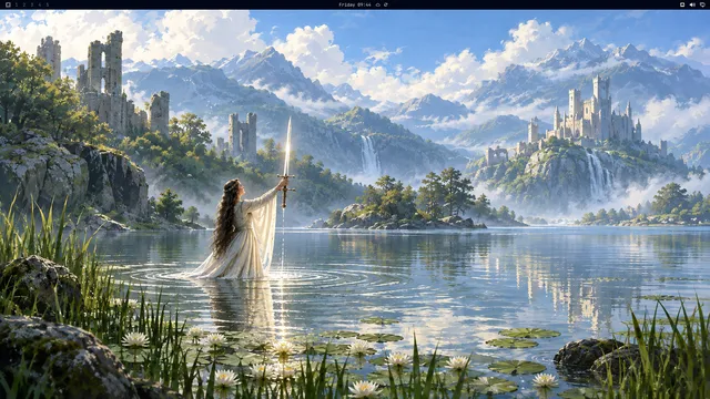 Empty desktop