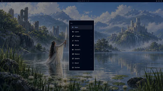 Omarchy menu