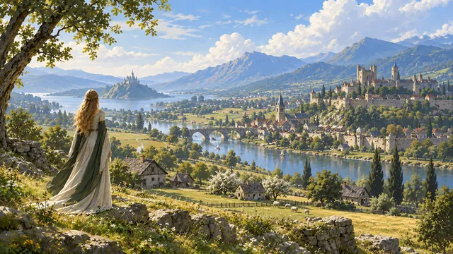 Camelot wallpaper: the vale