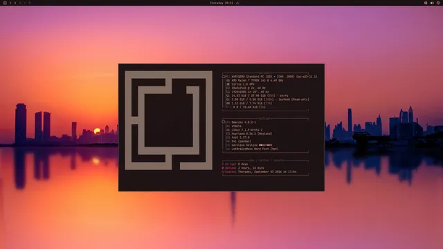 About window