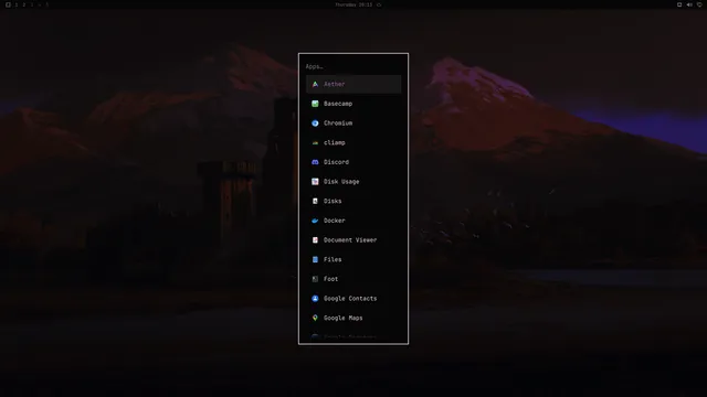 App launcher