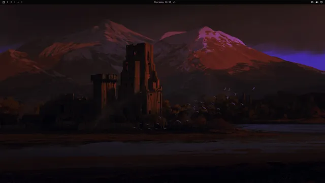 Empty desktop