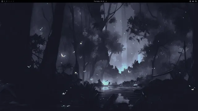 Empty desktop