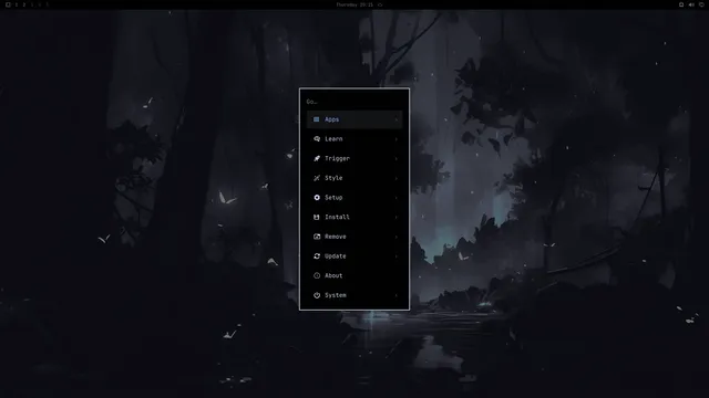 Omarchy menu