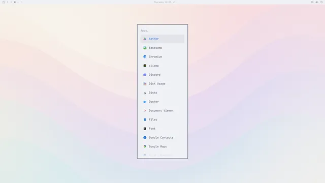 App launcher