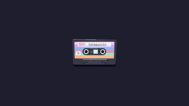 Catppuccin Mocha wallpaper: catppuccin music
