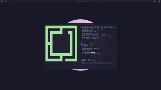 About window