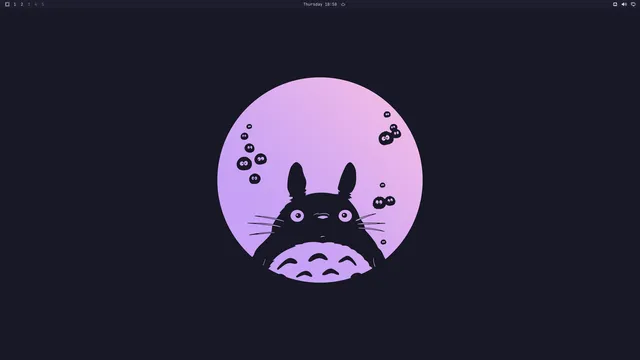 Empty desktop