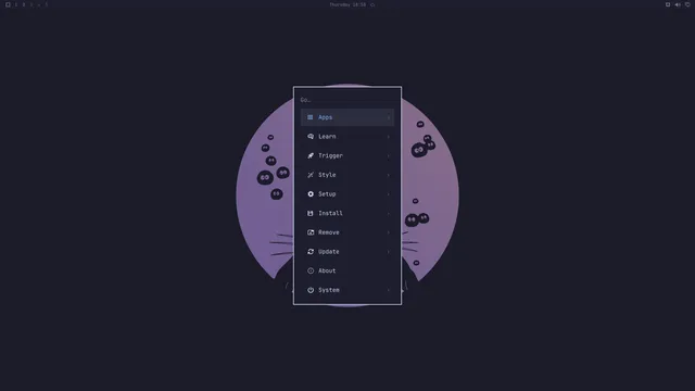 Omarchy menu