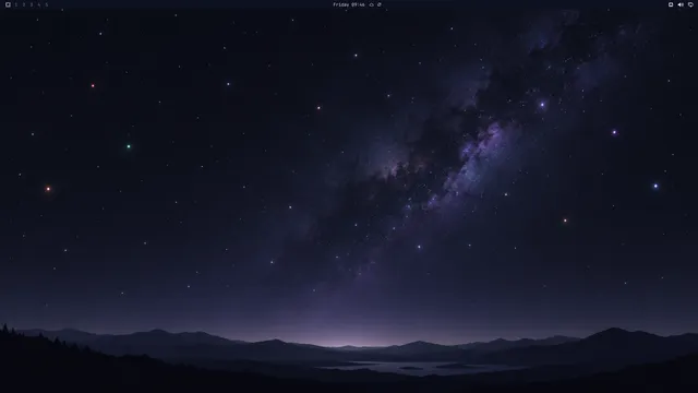 Empty desktop