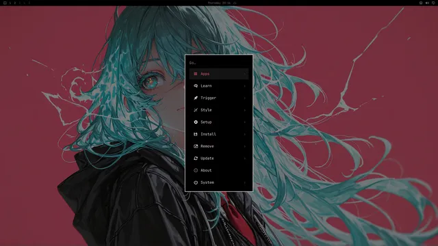 Omarchy menu