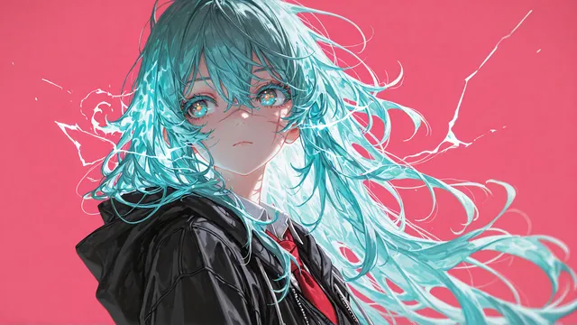 Cherry Noir wallpaper: anime girl scar