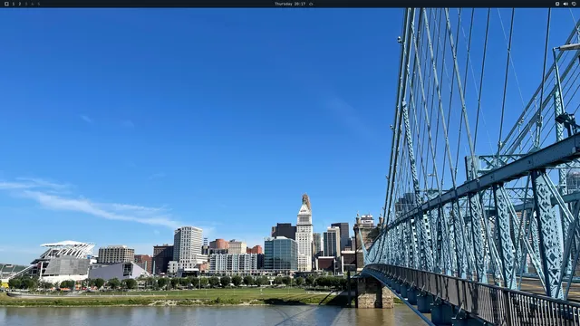 Empty desktop