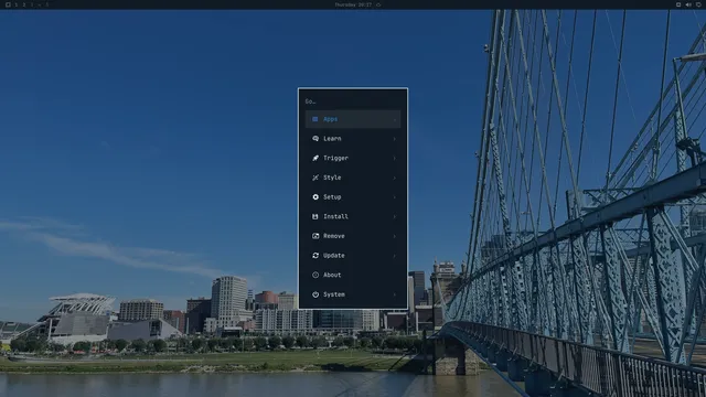 Omarchy menu