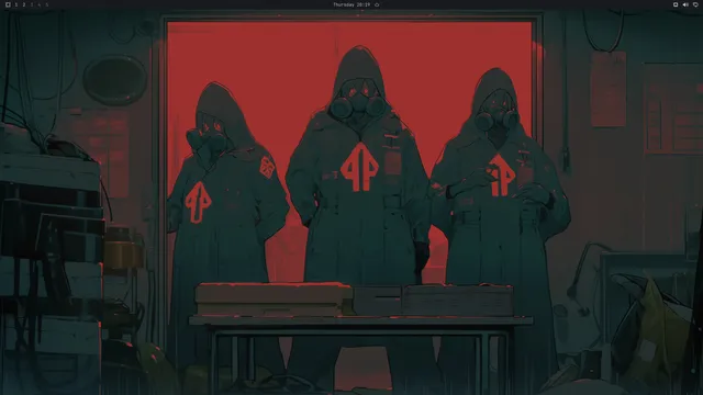 Empty desktop