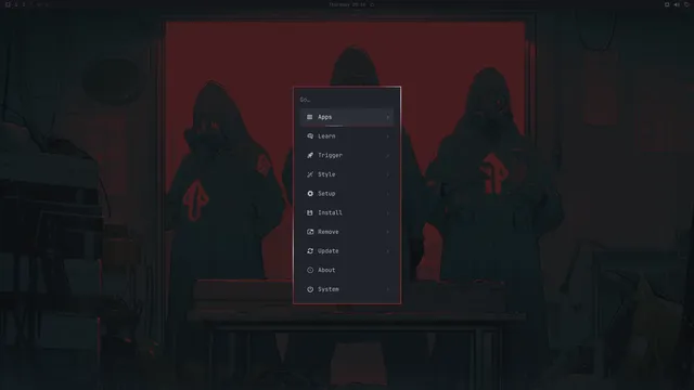 Omarchy menu
