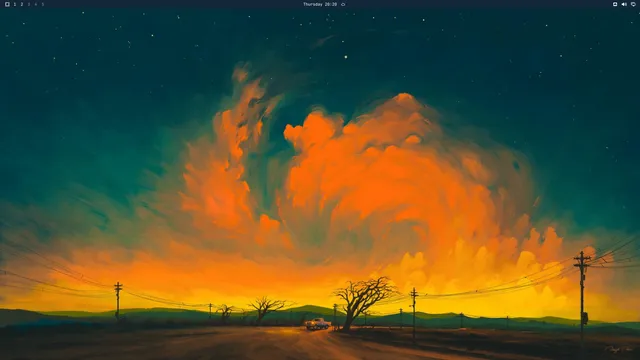 Empty desktop