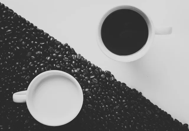 Coffee Day wallpaper: yin yang coffee