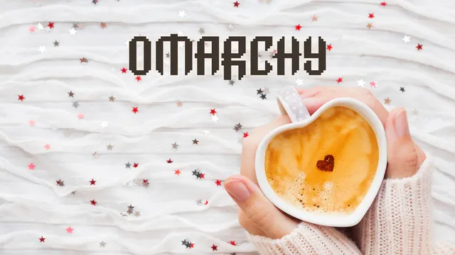 Coffee Day wallpaper: omarchy milk heart