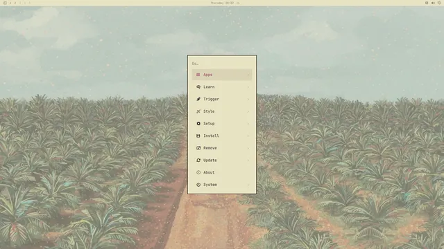 Omarchy menu