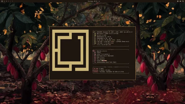 About window