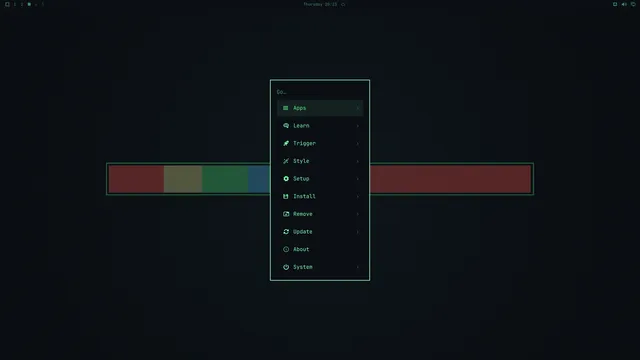 Omarchy menu