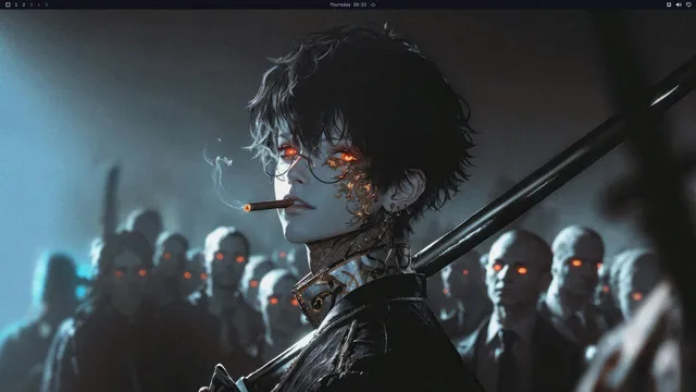 Empty desktop