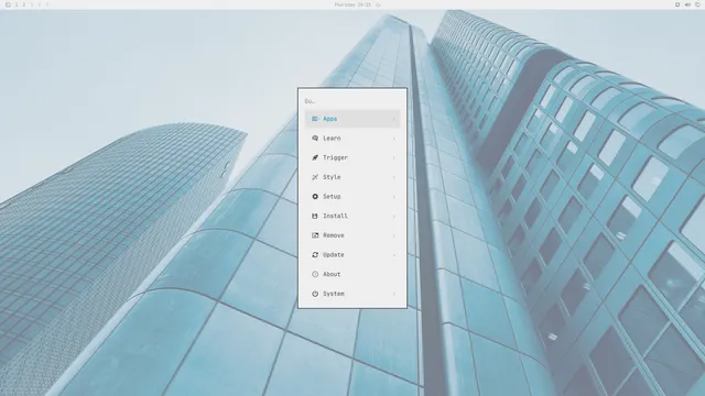 Omarchy menu