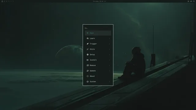 Omarchy menu