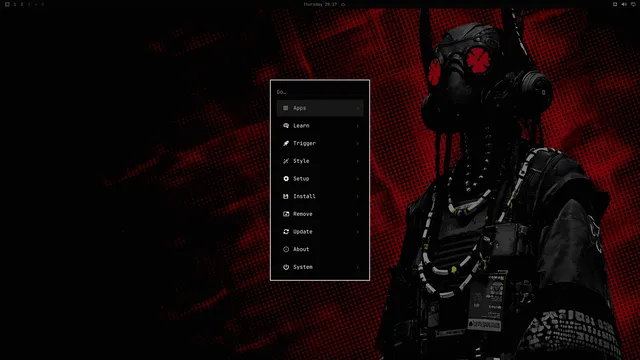 Omarchy menu