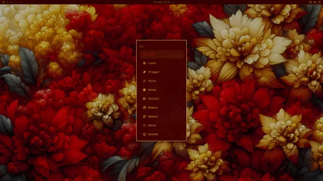 Omarchy menu