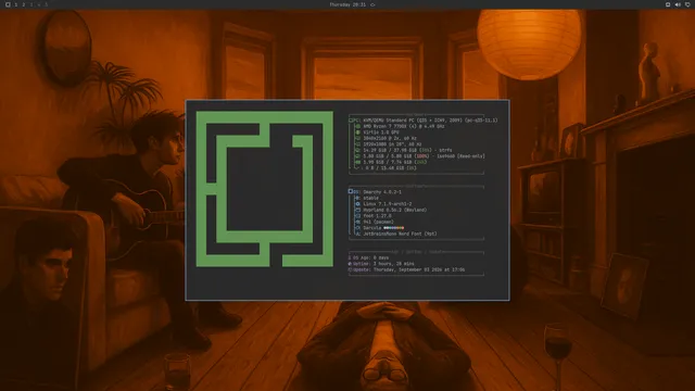 About window