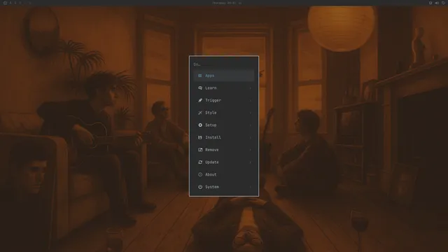 Omarchy menu