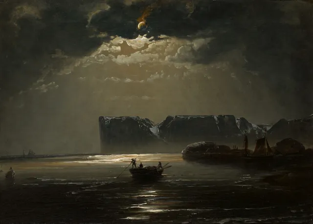 Dark Ages wallpaper: north cape by moonlight