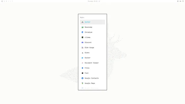 App launcher