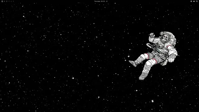 Empty desktop