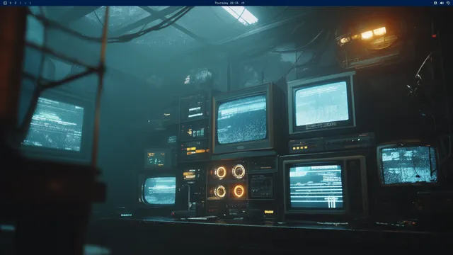 Empty desktop